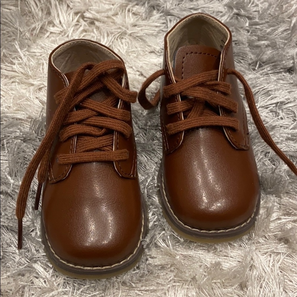 Footmates Brown Leather Boots